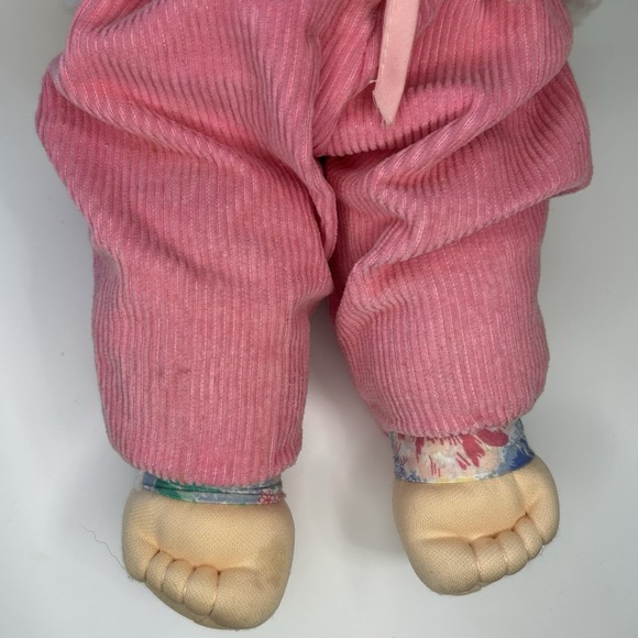 Vintage Cabbage Patch Kids Premie Doll Blonde With Outfit Violet Eyes Birth Cert - Picture 4 of 15